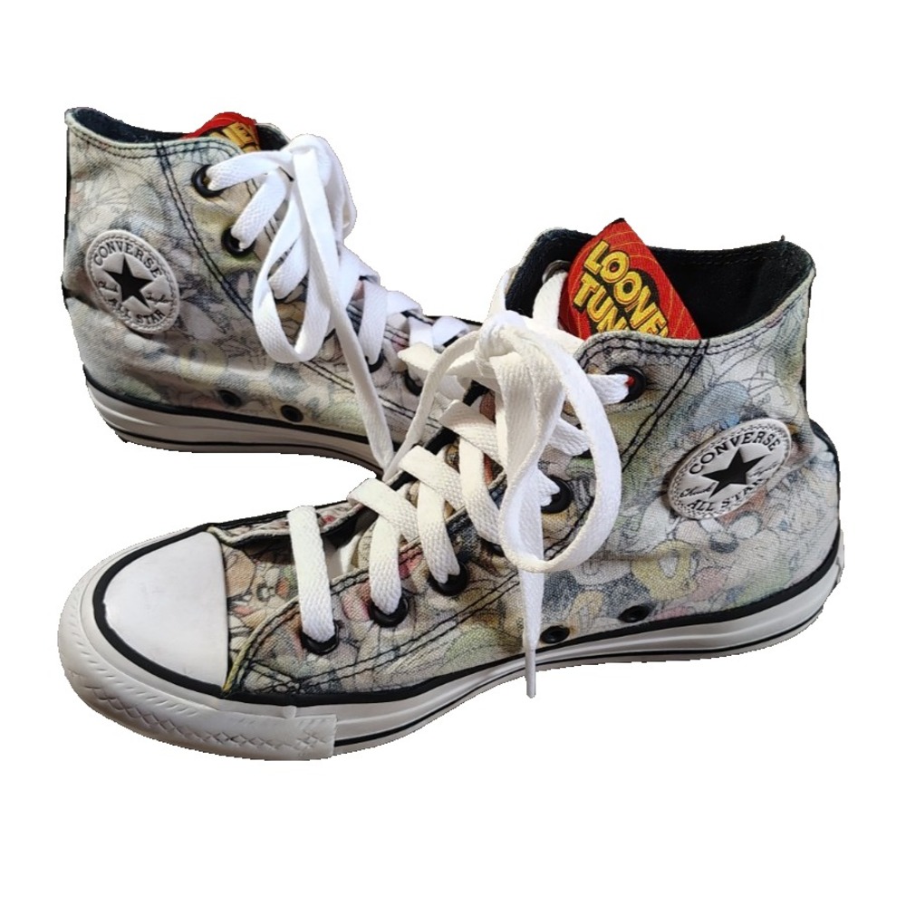 Converse Looney Tunes x Chuck Taylor All Star High Looney Characters Sz 6 Womens